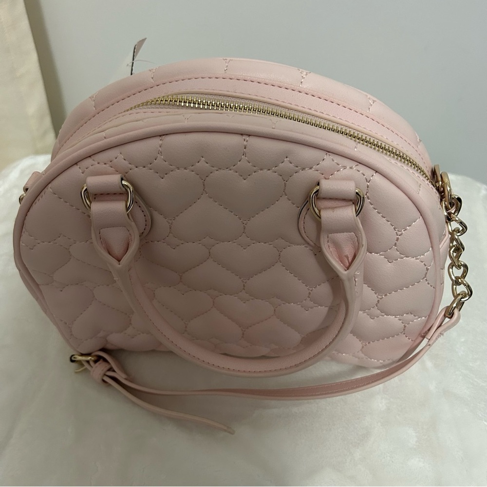 Juicy Couture Pink Heart Quilted Satchel Bag - NWT - Picture 3 of 5